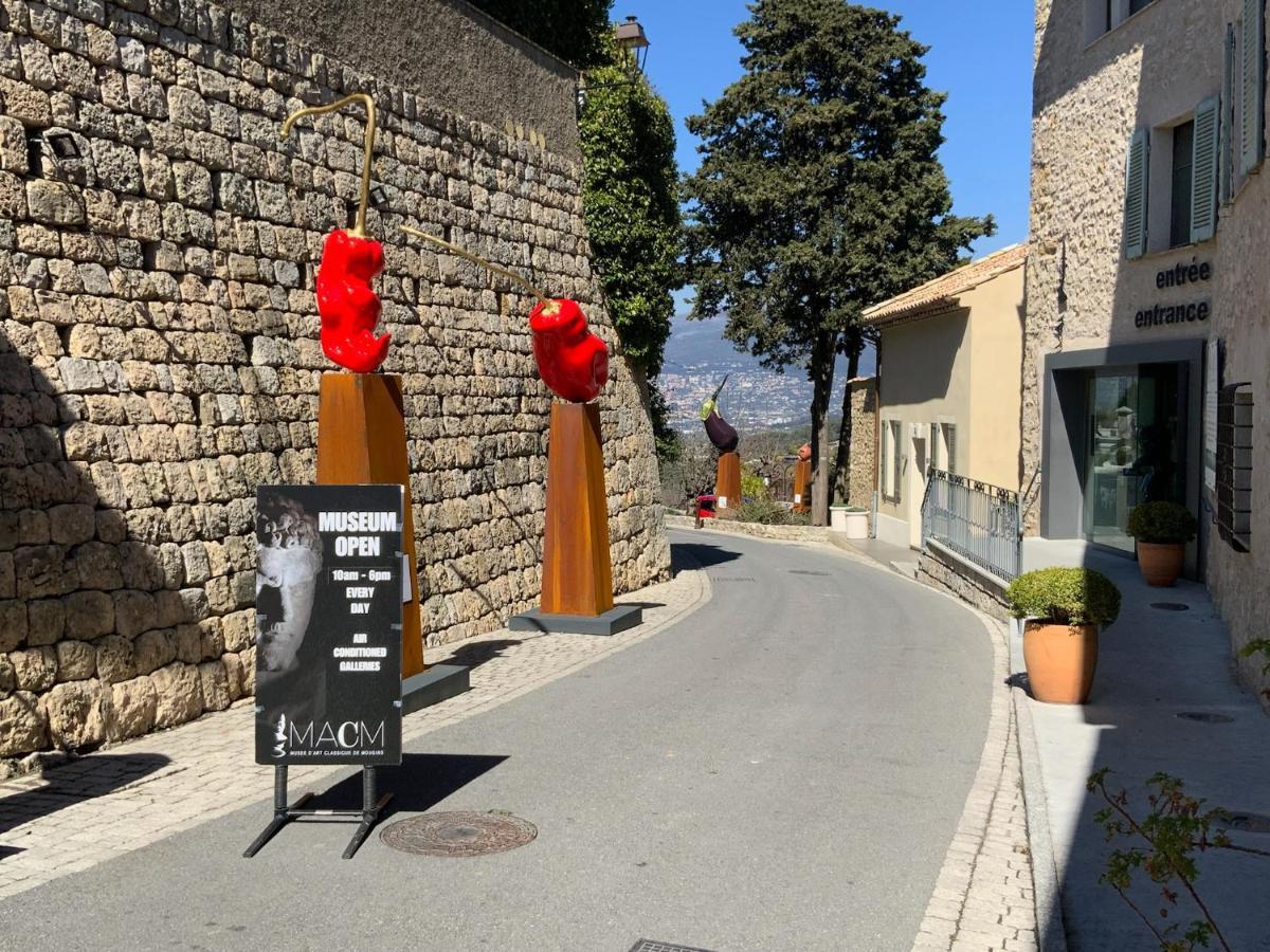 Mougins Collection - Magnifique Maison Au Coeur Du Vieux Village De Mougins, Vue Sur Les Alpes Du Sud Exterior photo
